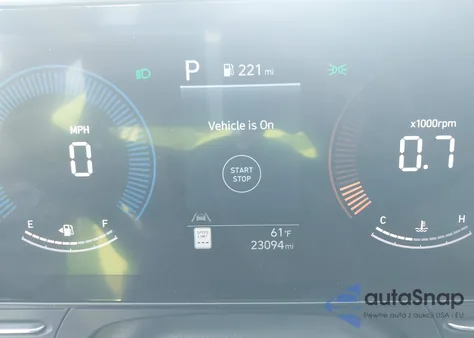 2025 Hyundai Kona Sel from USA, damaged, VIN KM8HB3ABXSU308072